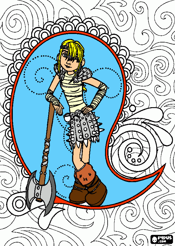 astride para colorir e imprimir