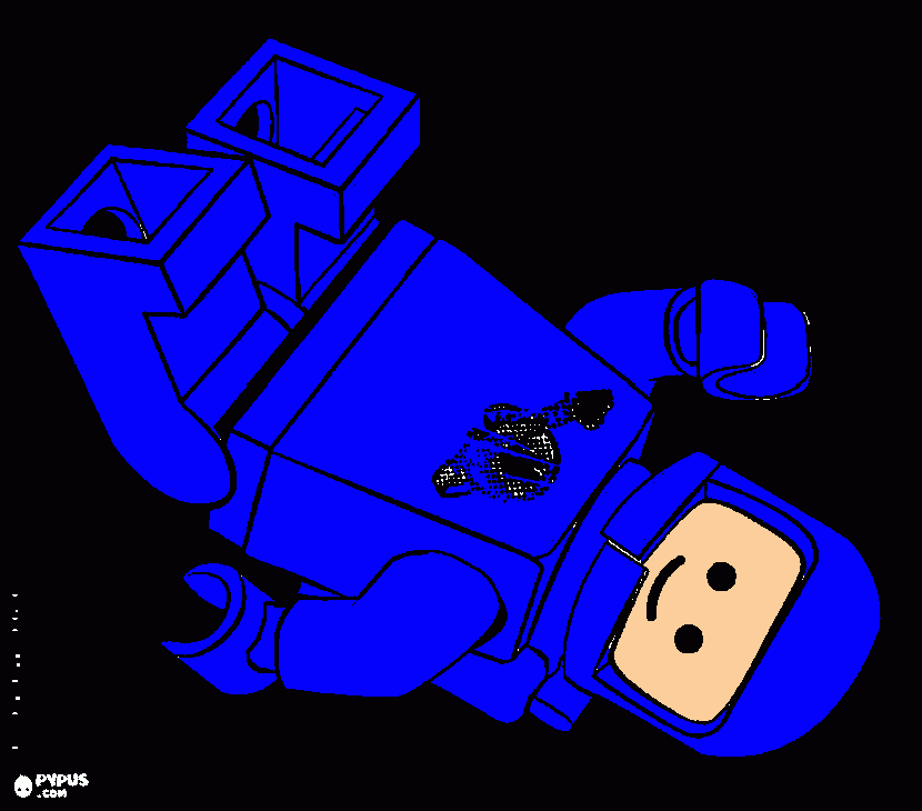 Astronauta no espaço para colorir e imprimir