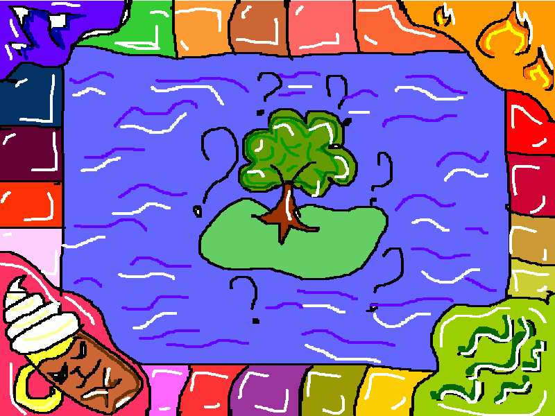 atividade o jogo da ilha para colorir e imprimir