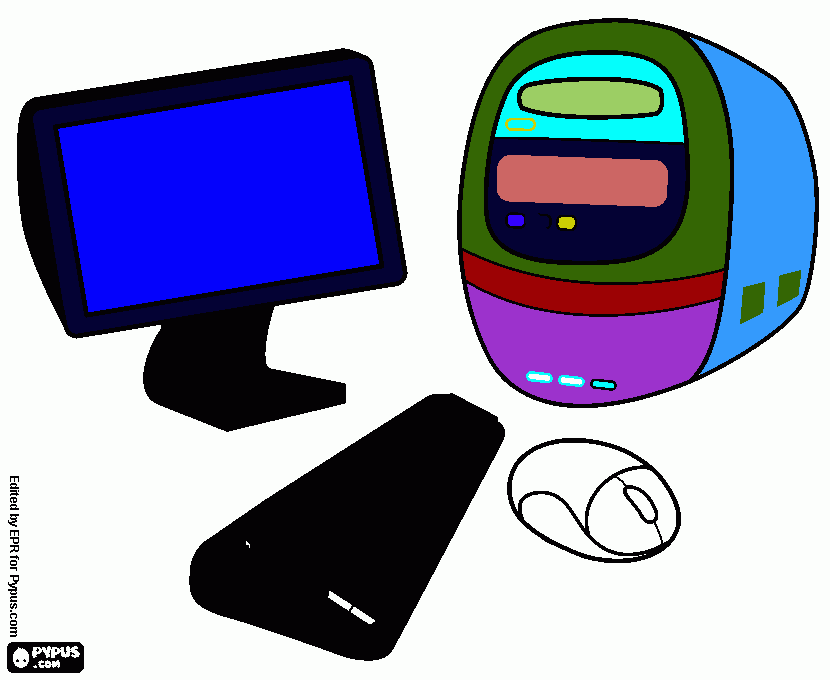 aula hardware para colorir e imprimir
