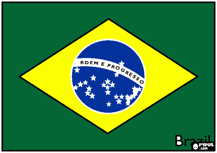  Azul, verde, amarela e branca para colorir e imprimir