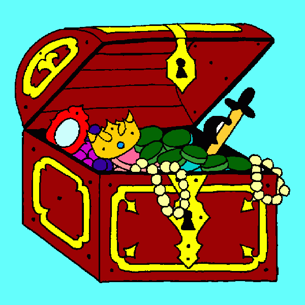 baaú para festa formatura para colorir e imprimir