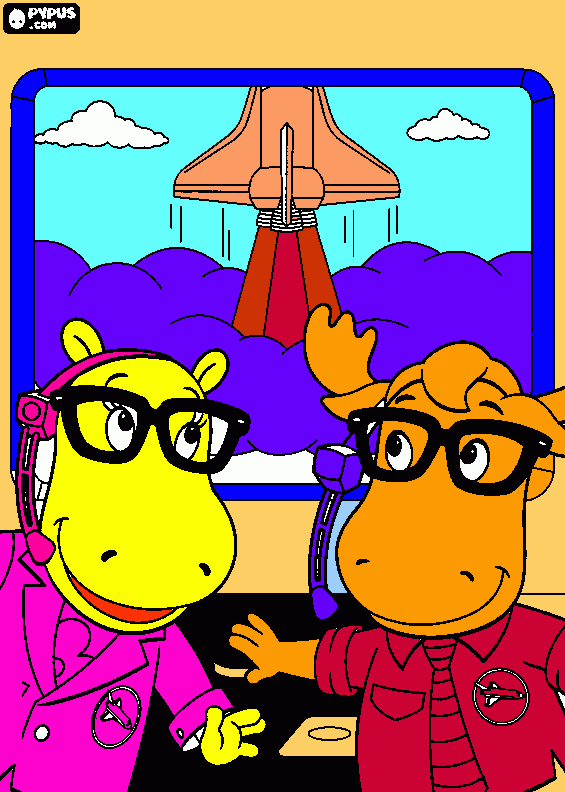 Backyardigans 2 para colorir e imprimir