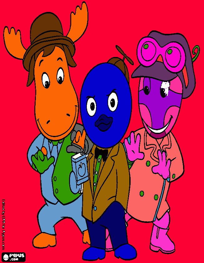 bacy para colorir e imprimir