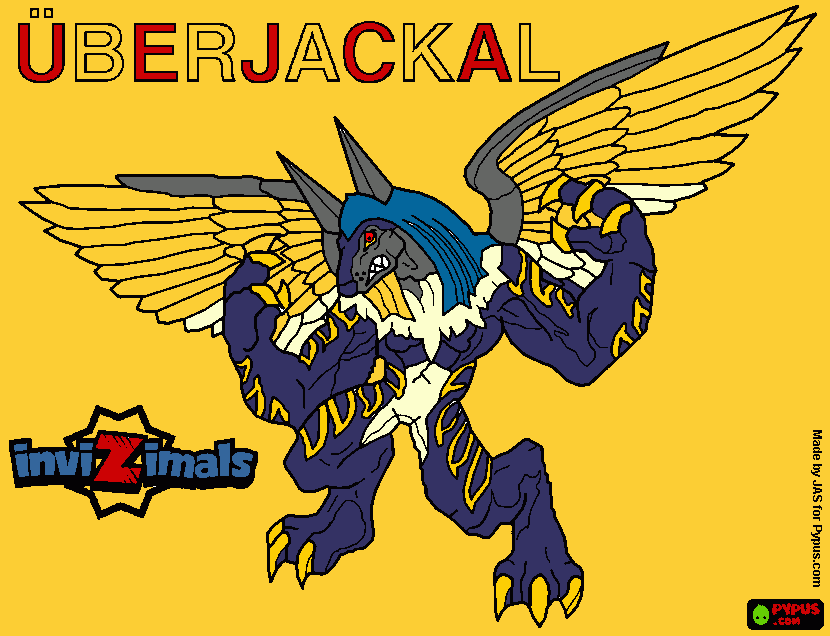 badjakel para colorir e imprimir