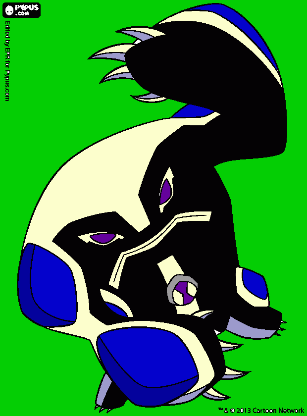 bala de canhão negativo para colorir e imprimir