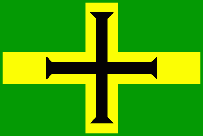 Bandeira de Banas para colorir e imprimir