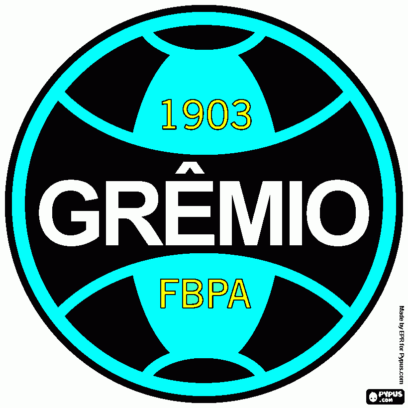 bandeira do gremio para colorir e imprimir