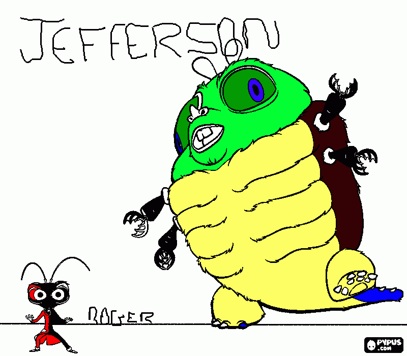 baratinha para colorir e imprimir