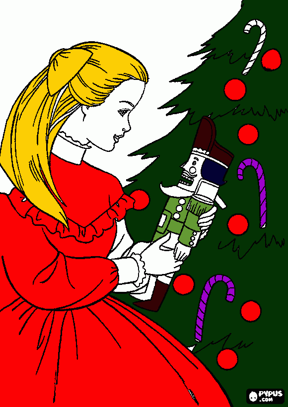 BARBE  UM   NATAL   PERFEITO para colorir e imprimir