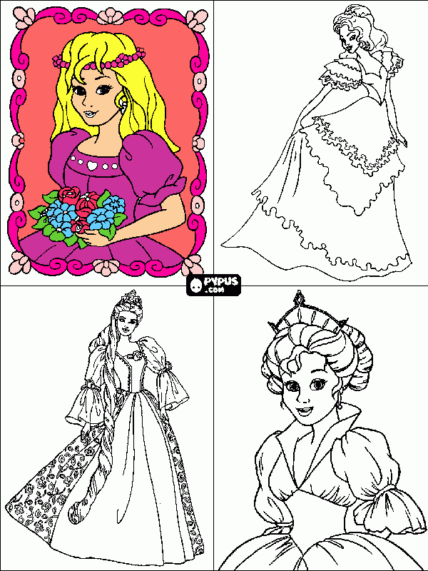 barbie guel para colorir e imprimir