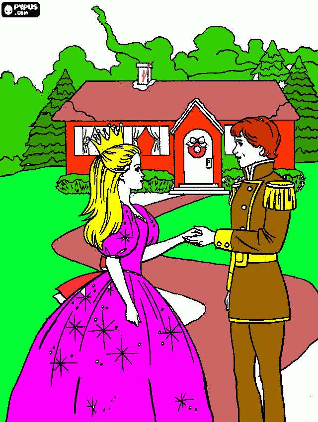 barbíe para colorir e imprimir