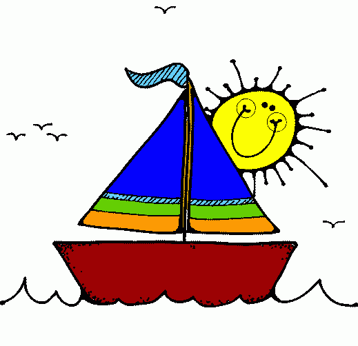 barquinho feliz para colorir e imprimir