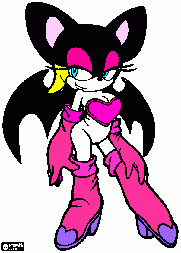 bat girl para colorir e imprimir