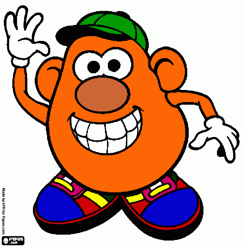 batatao para colorir e imprimir