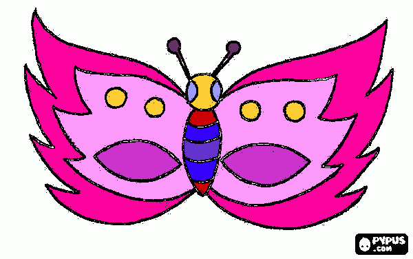 baterflay para colorir e imprimir