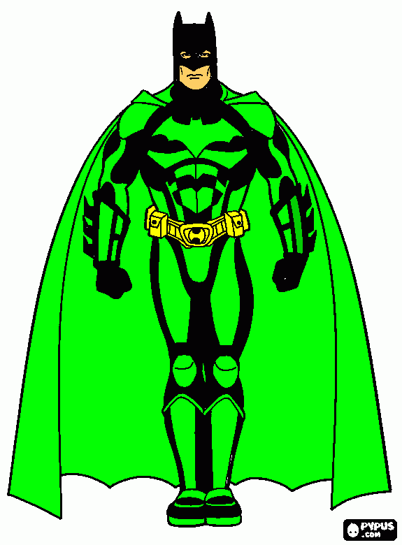 batman 3 para colorir e imprimir