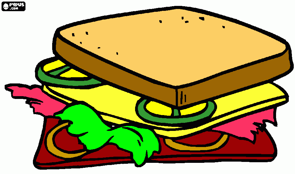 bauru para colorir e imprimir