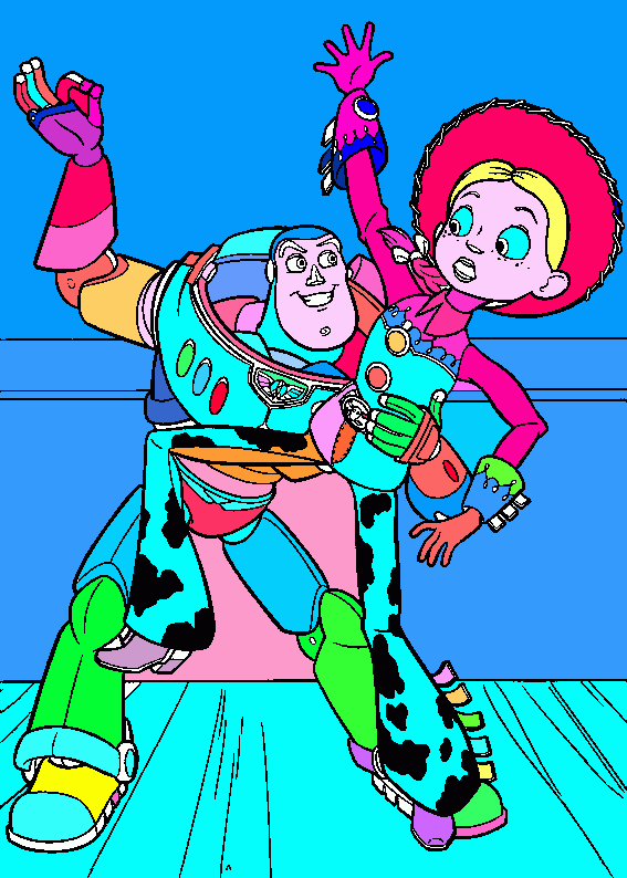 Bazz para colorir e imprimir