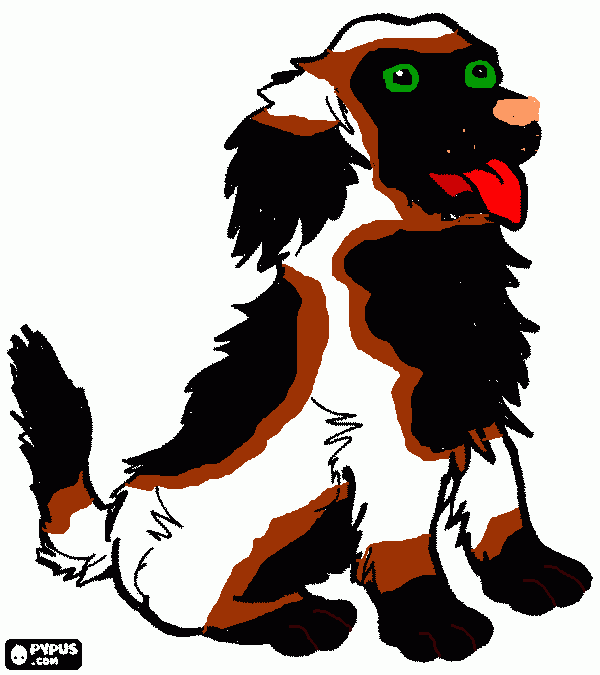 beagle para colorir e imprimir