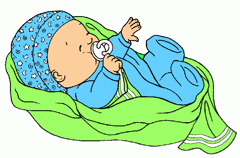 Bebe deitado para colorir e imprimir