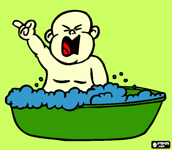 bebê chorando para colorir e imprimir