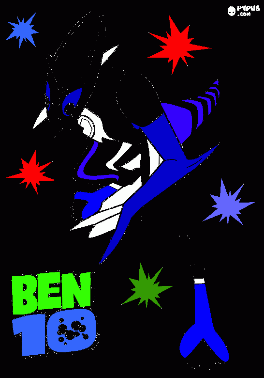 bem  dez para colorir e imprimir