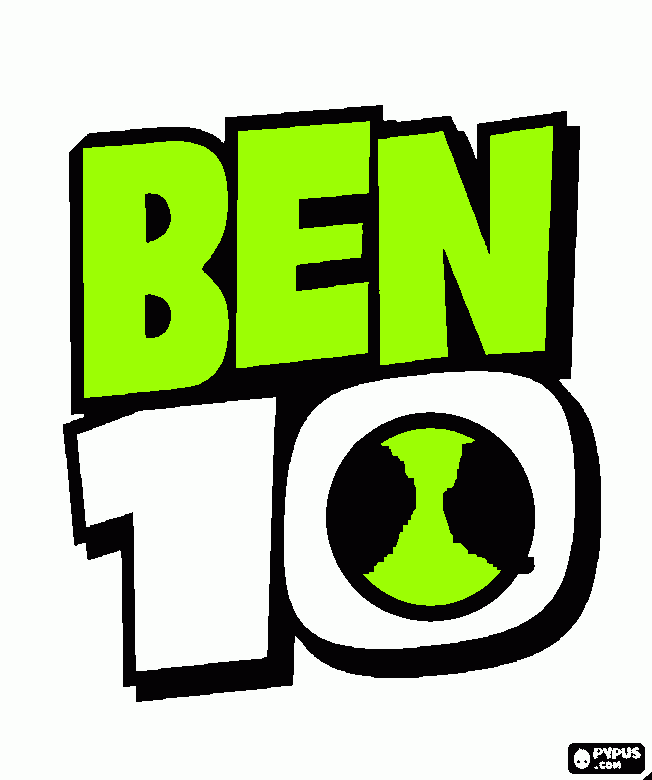 Ben 10  omnitrix para colorir e imprimir