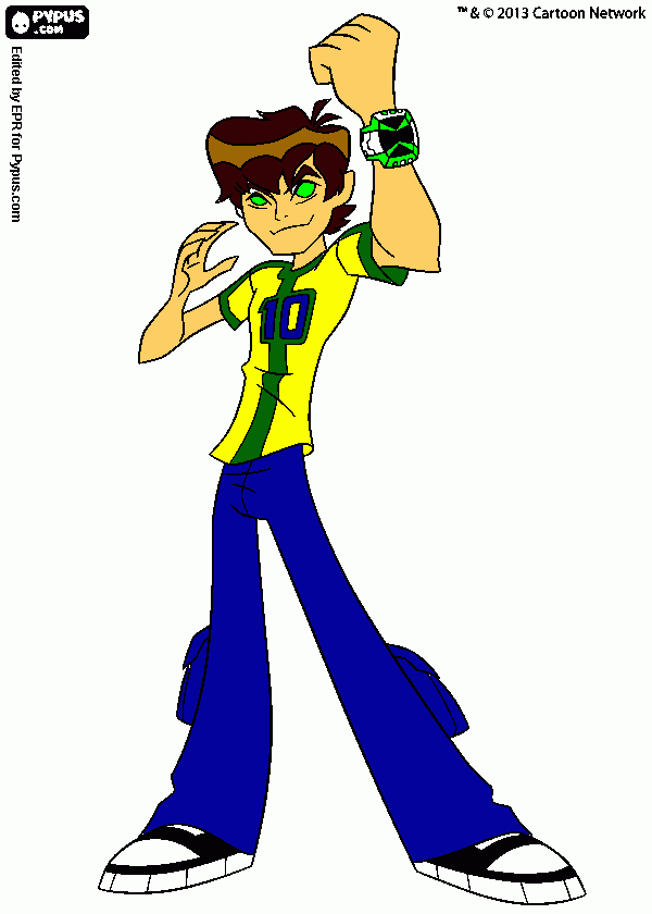 ben brasil para colorir e imprimir