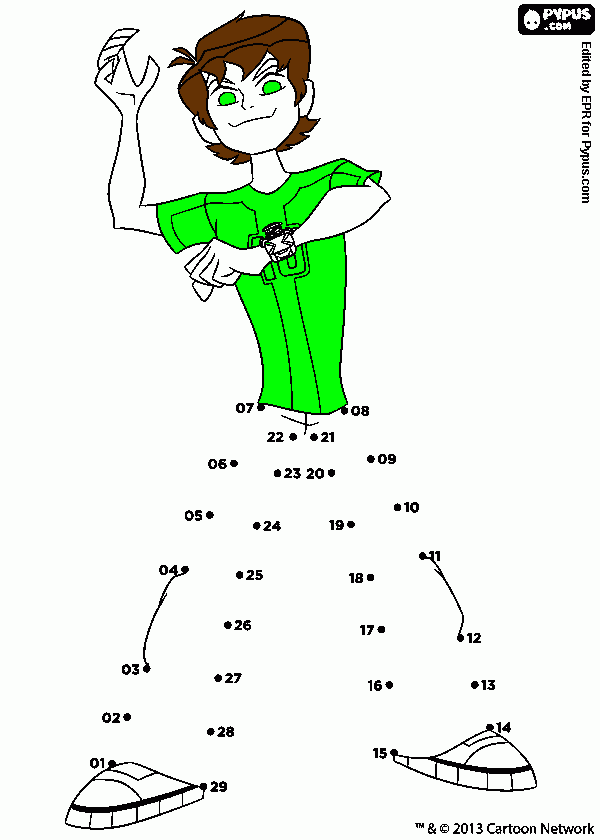 ben10  3 para colorir e imprimir