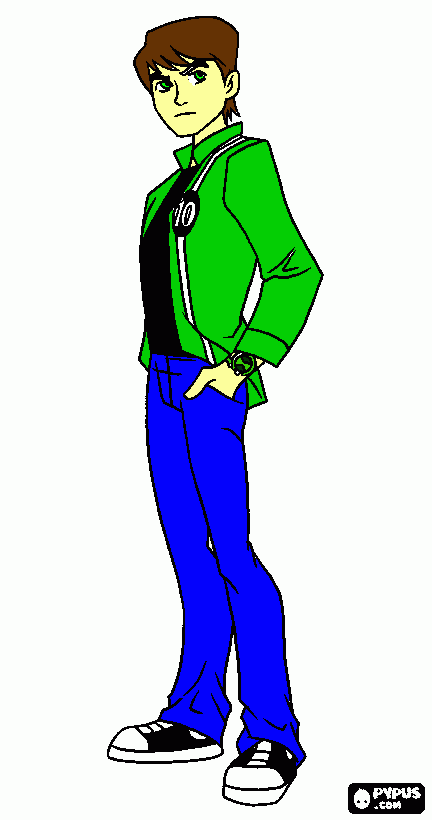 ben10 para colorir e imprimir