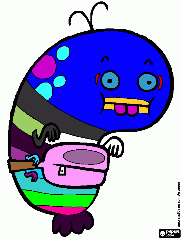 berbigão-ratão para colorir e imprimir