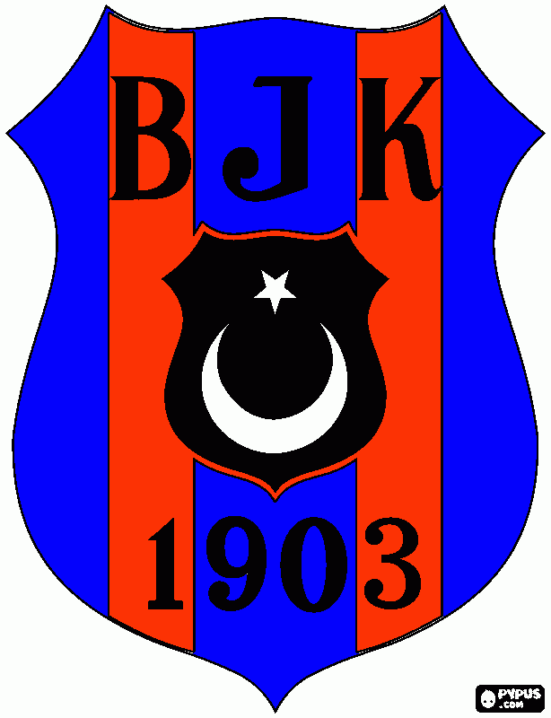 Besiktas TMJ para colorir e imprimir