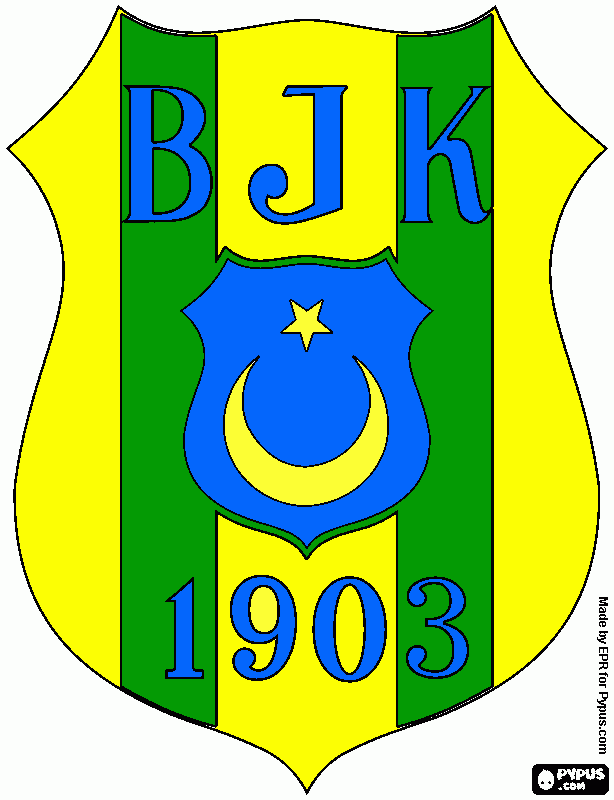 besiktas para colorir e imprimir