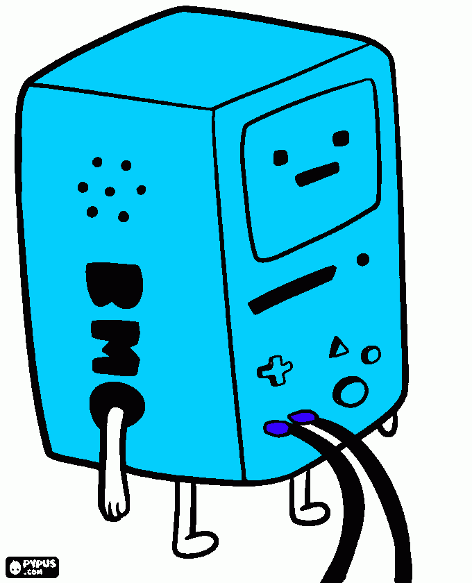 BIBO para colorir e imprimir