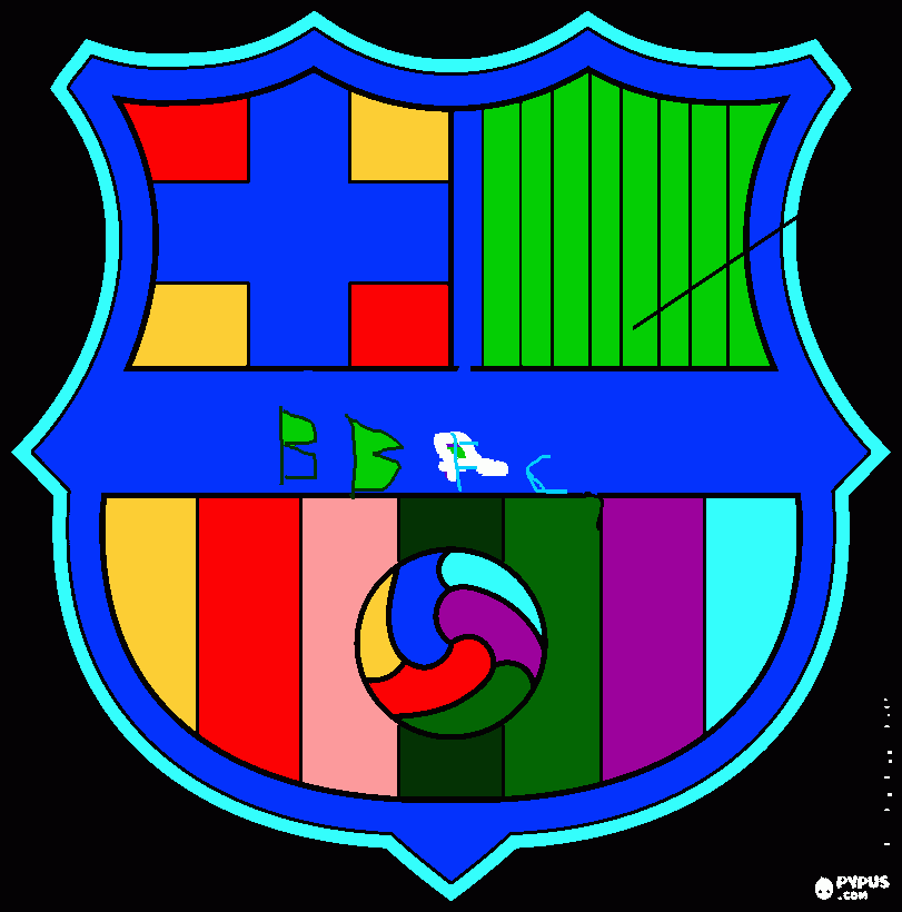 big bieu f c para colorir e imprimir