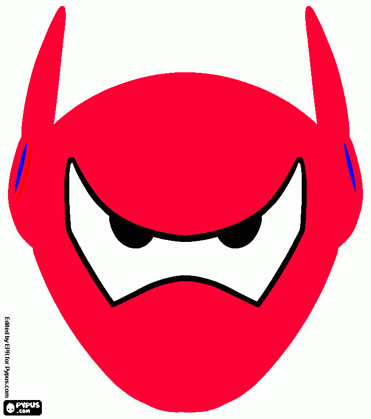 big hero para colorir e imprimir