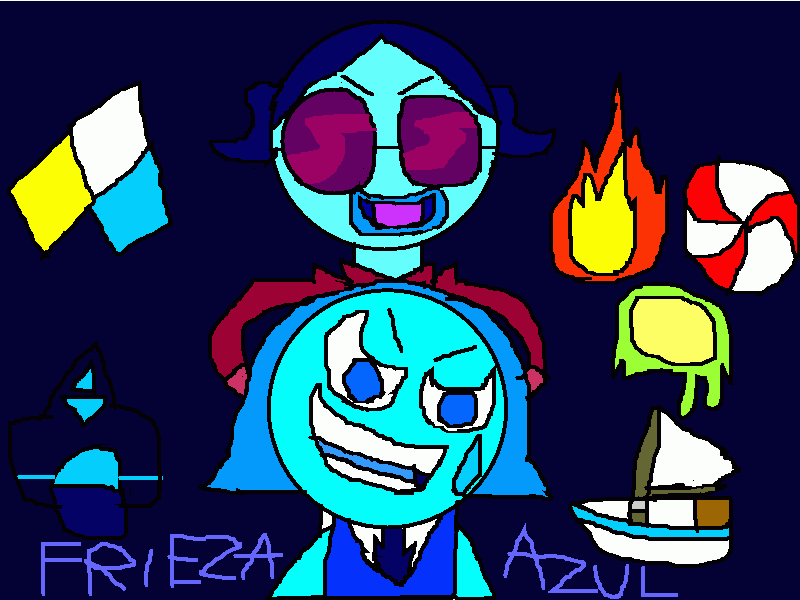 BLUE COLDNESS AQUAMARINE AND PATIENCE ST PIM para colorir e imprimir