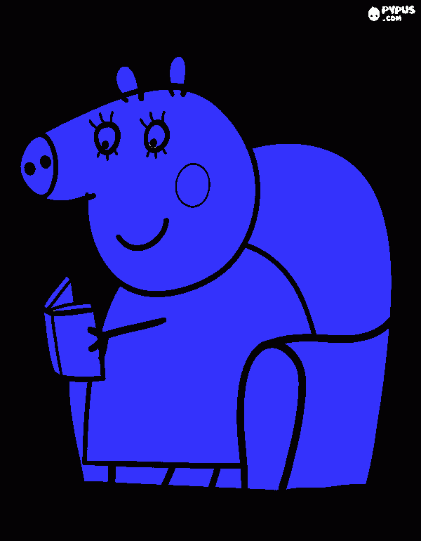 boby para colorir e imprimir