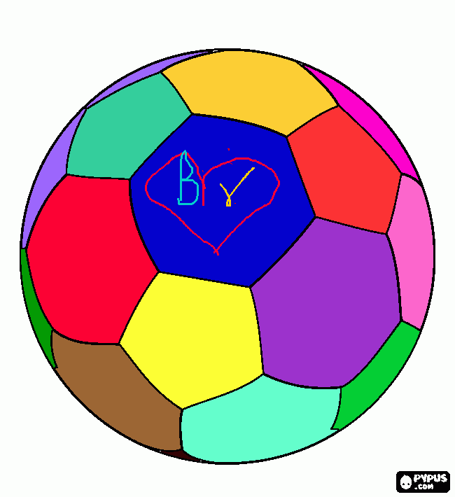 bola da copa para colorir e imprimir