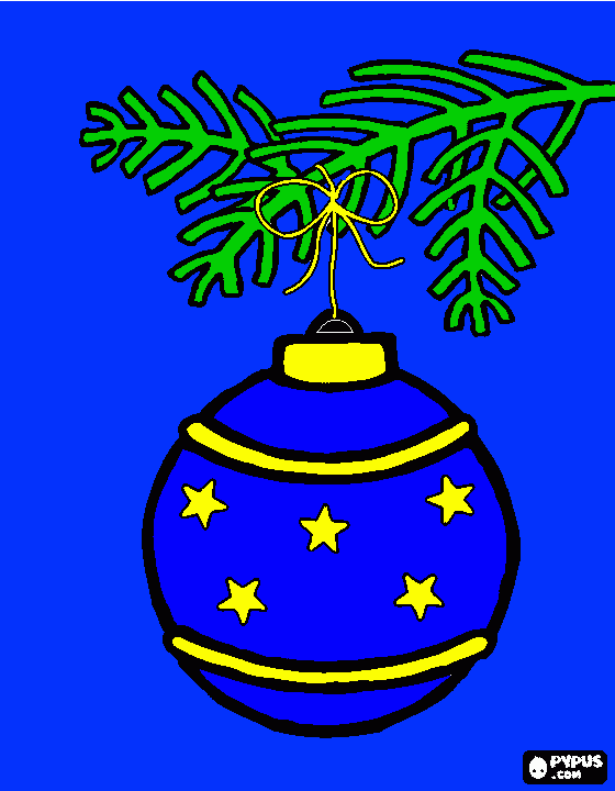 bola de natal pai para colorir e imprimir