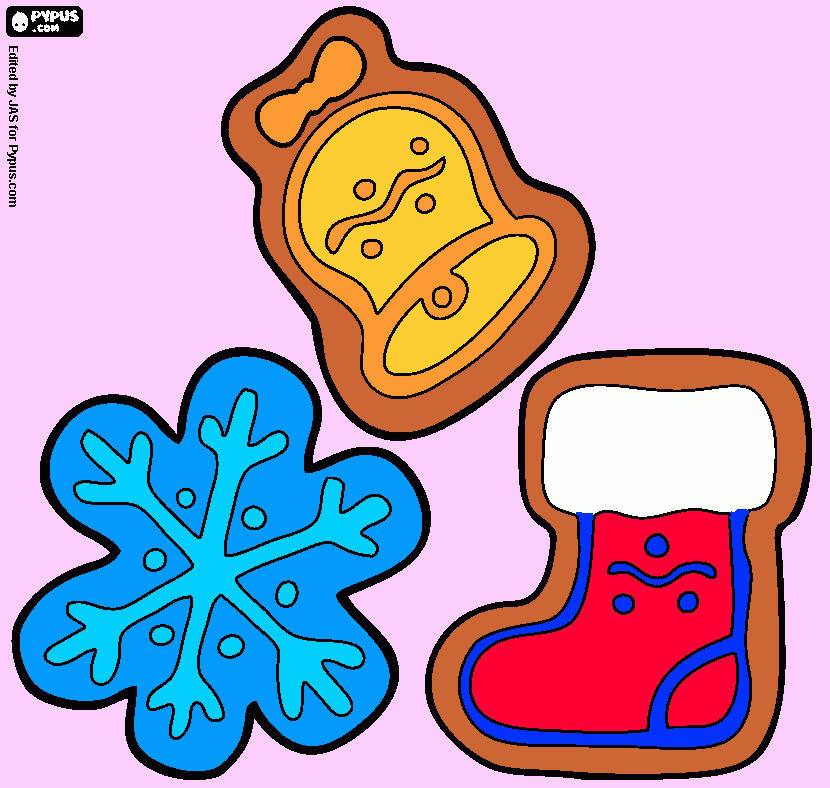 bolachinhas ai que bom para colorir e imprimir