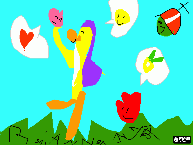 Bom,esse desenho endica o dia dos animais,o dia maravilhosos do Ano do Club Penguin. para colorir e imprimir