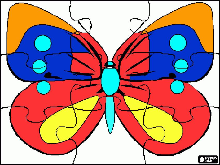 borbo color para colorir e imprimir
