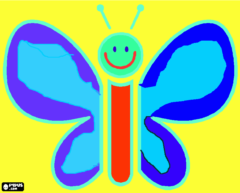 borbolele para colorir e imprimir
