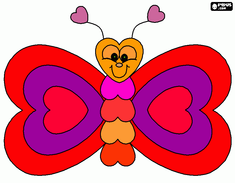  borboletinha para colorir e imprimir