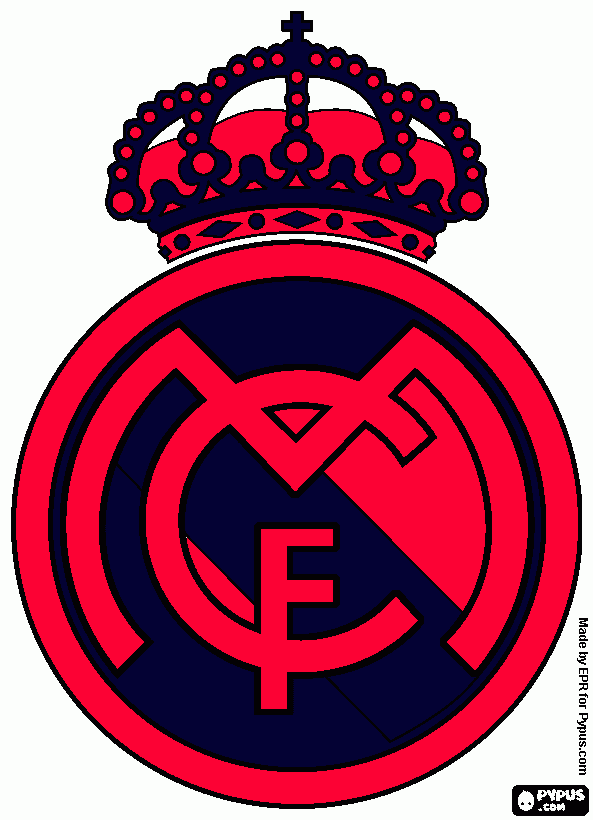 brasão do time para colorir e imprimir