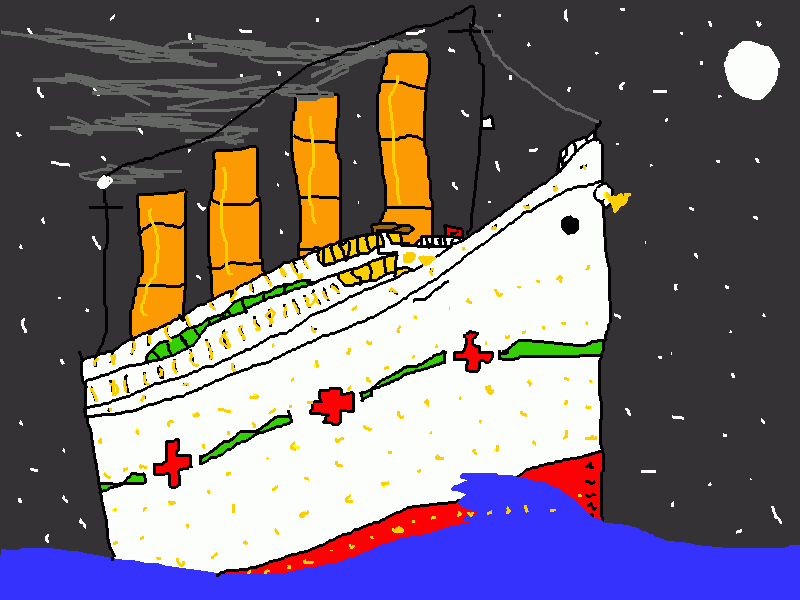 britanic para colorir e imprimir