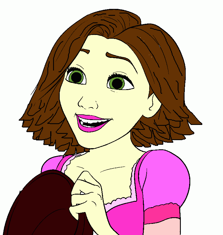 CABELOS CURTOS para colorir e imprimir