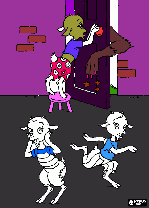 cabritos para colorir e imprimir